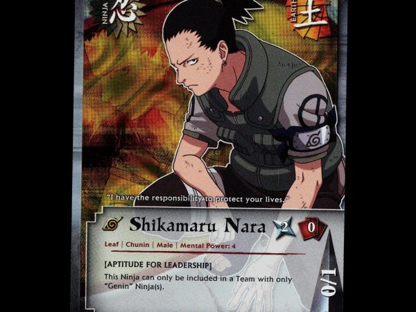 Shikamaru Nara - 232 - NM - 1st Edition - Foil - Naruto CCG - D3-13
