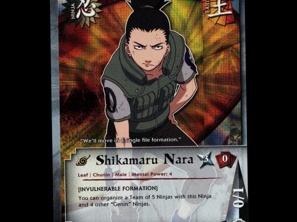 Shikamaru Nara - 238 - NM - 1st Edition - Foil - Naruto CCG - D3-9