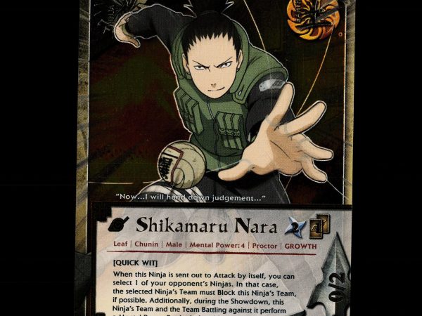 Shikamaru Nara - 791 - NM - Foil - Promo - Naruto CCG - E1-74