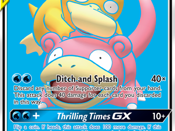 Slowpoke & Psyduck GX (217/236) [Sun & Moon: Unified Minds]