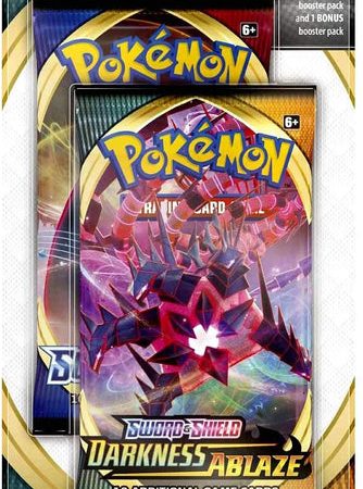 Sword & Shield Double Pack - 1x Darkness Ablaze & 1x Sword and Shield - Pokemon - Sealed
