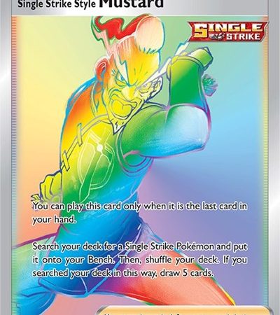 Single Strike Style Mustard (Secret) [SWSH05: Battle Styles]