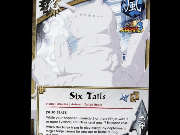 Six Tails - 1657 - NM - Non-Foil - S28 - Naruto CCG - E1-135