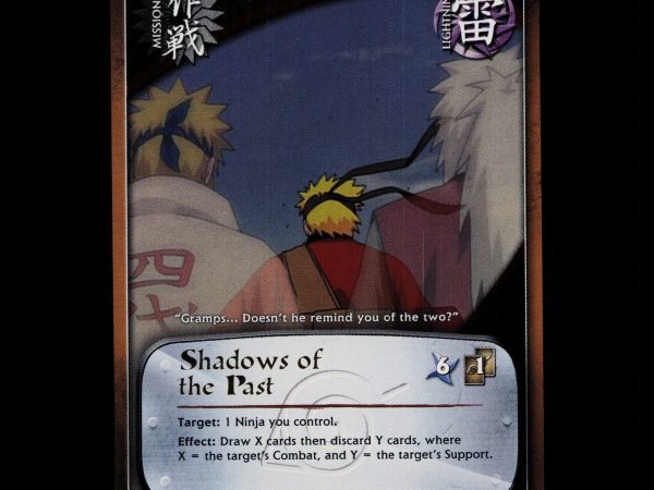 Shadows of the Past - 871 - NM - 1st Edition Foil - S24 - Naruto CCG - D4-51