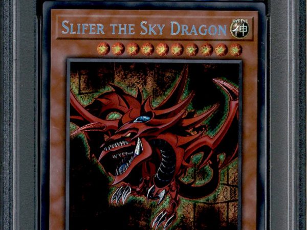 Slifer the Sky Dragon - SBCB-EN201 - PSA 9 - Secret - Battle City - Yu-Gi-Oh - 72827