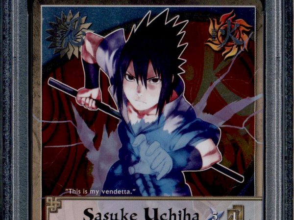 Sasuke Uchiha - pr 088 - PSA 10 - Top 64 Promo - Shonen Jump Event - Naruto CCG - 96273
