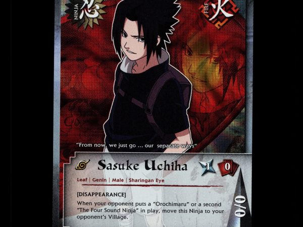 Sasuke Uchiha - 236 - NM - 1st Edition - Foil - Naruto CCG - D4-275