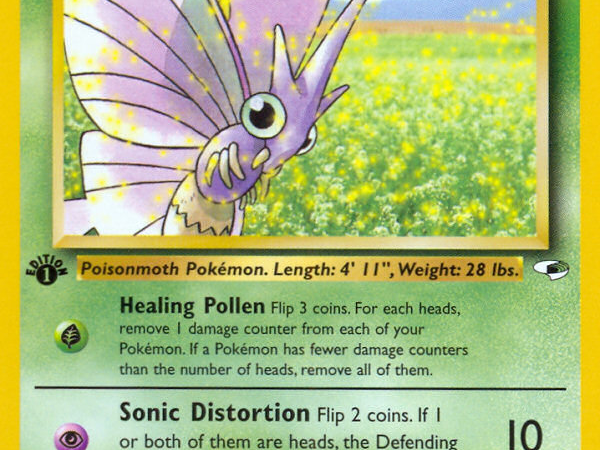 Sabrina's Venomoth (34/132) [Gym Heroes 1st Edition]