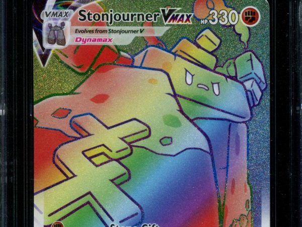 Stonjourner Vmax - 205/202 - CGC 9.5 Gem Mint - Sword & Shield - 02293