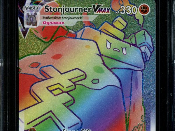 Stonjourner Vmax - 205/202 - CGC 9.5 Gem Mint - Sword & Shield - 02290