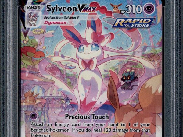 Sylveon Vmax - 212/203 - PSA 10 - Alt Art - Evolving Skies - Pokemon - 10675
