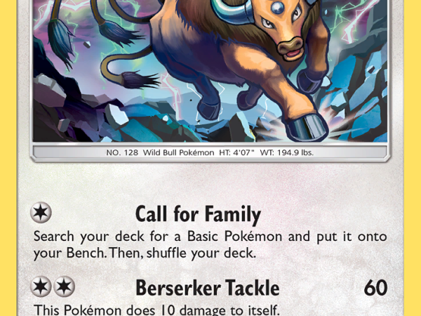 Tauros (164/236) [Sun & Moon: Unified Minds]