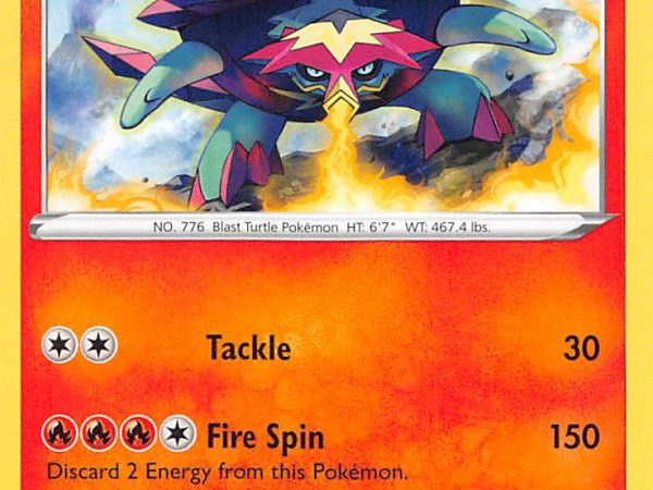 Turtonator (029/202) (Cinderace Stamp #39) [Battle Academy 2022]