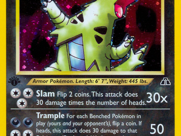 Tyranitar (12/75) [Neo Discovery 1st Edition]