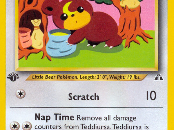 Teddiursa (65/75) [Neo Discovery 1st Edition]