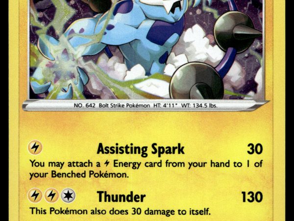 Thundurus - 052/198 - NM - Holo - Promo - Pokemon - A9-13