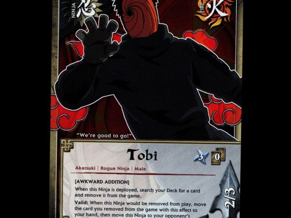 Tobi - 1441 - NM - 1st Edition - Foil - Naruto CCG - D3-64