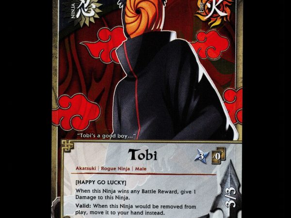 Tobi - 1339 - NM - 1st Edition Foil - TP4 - Naruto CCG - D4-186