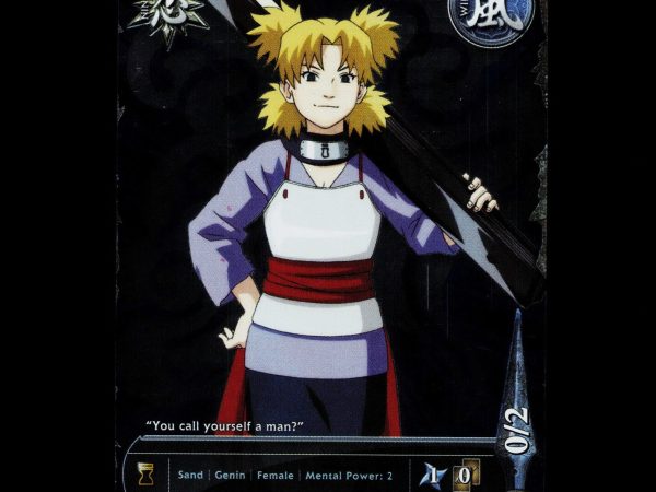 Temari - 1266 - NM - 1st Edition Full Art - S22 - Naruto CCG - D3-90