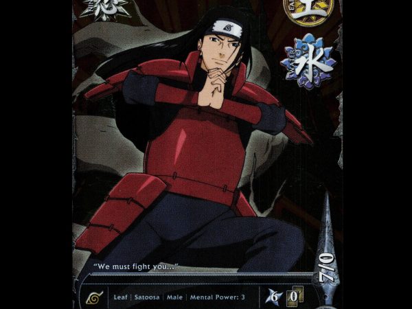 The 1st Hokage - 1162 - NM - 1st Edition Full Art - S21 - Naruto CCG - D3-97