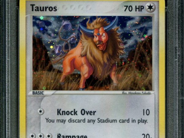 Tauros - 16/112 - PSA 8 - Holo - FRLG - Pokemon - 80752