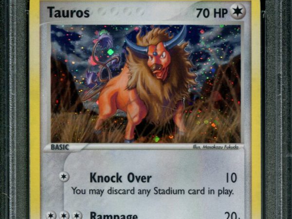 Tauros - 16/112 - PSA 5 - Holo - FRLG - Pokemon - 80751
