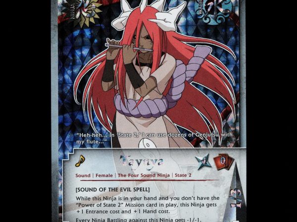 Tayuya - 283 - NM - Unlimited - Foil - Naruto CCG - D3-129