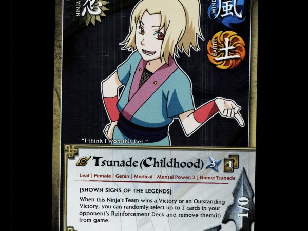 Tsunade (Childhood) - 720 - NM - 1st Edition - Foil - Naruto CCG - D4-280