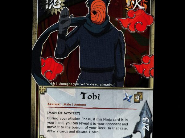 Tobi - 717 - NM - 1st Edition - Foil - Naruto CCG - D4-281