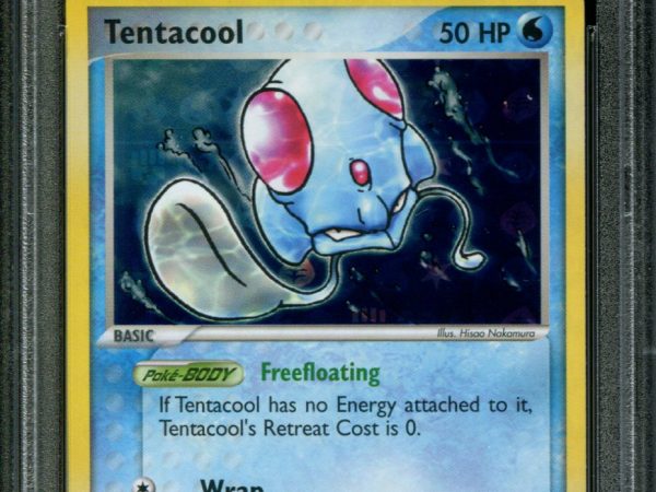 Tentacool - 77/101 - PSA 9 - Reverse Holo - Hidden Legends - Pokemon - 65053