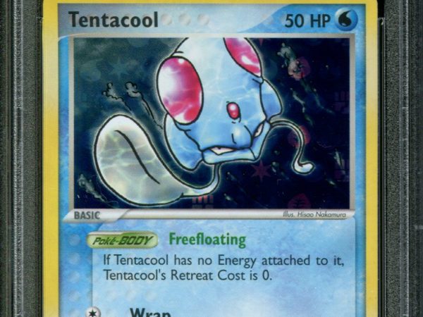 Tentacool - 77/101 - PSA 9 - Reverse Holo - Hidden Legends - Pokemon - 65052