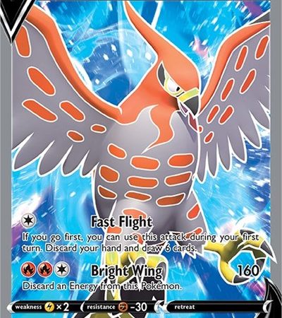 Talonflame V (Full Art) [SWSH04: Vivid Voltage]