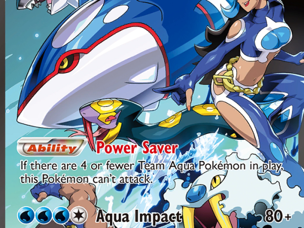 Team Aqua's Kyogre EX (6/34) [XY: Double Crisis]