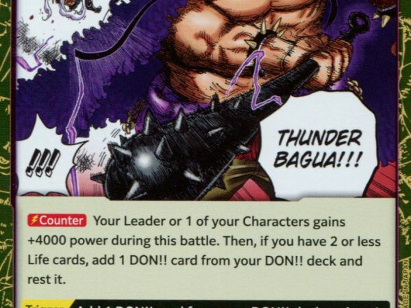 Thunder Bagua - OP01-119 - Rare - English - One Piece TCG OP-01