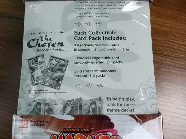 The Chosen - Set 9 - Blister Pack Box (15 Packs) - Various Art - Naruto CCG Card Game - Sealed