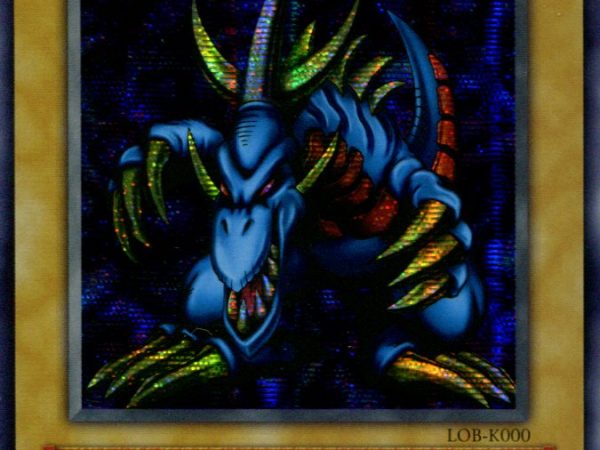Tri-Horned Dragon - LOB-K000 - Korean - Yu-Gi-Oh - Near Mint - Secret Rare - Legend of Blue Eyes White Dragon