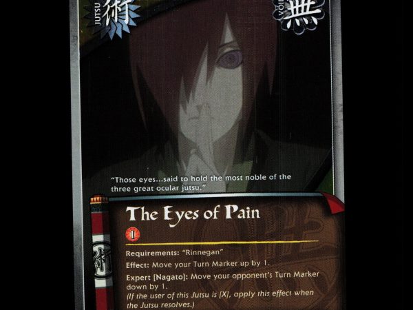 The Eyes of Pain - 799 - NM - 1st Edition Foil - S20 - Naruto CCG - D4-143