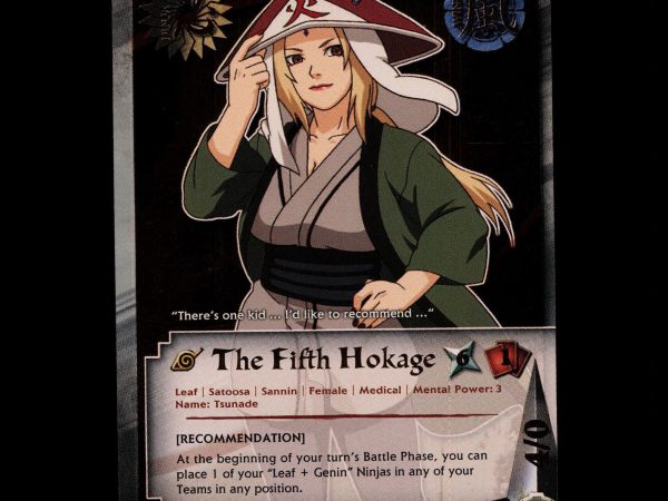 The Fifth Hokage - 247 - NM - 1st Edition - Foil - Naruto CCG - D4-321