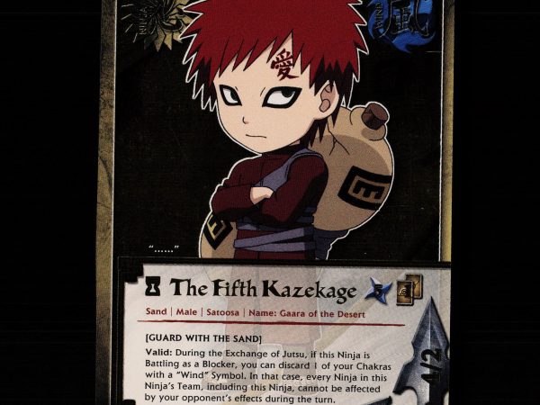 The Fifth Kazekage - 465 - NM - Foil - Promo - Naruto CCG - E1-33