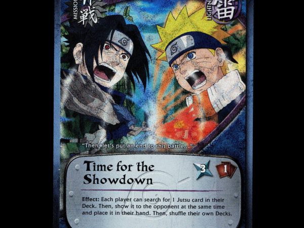 Time for the Showdown - 267 - NM - 1st Edition - Diamond Foil - Naruto CCG - D3-27