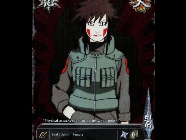 Tsume Inuzuka - 1163 - NM - 1st Edition Full Art - S21 - Naruto CCG - D3-99