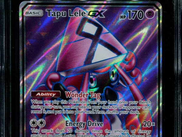 Tapu Lele GX - 137/145 - CGC 8.5 - Full Art - Sun & Moon Guardians Rising - Pokemon - 54362