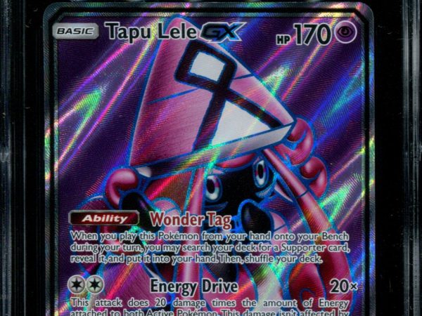 Tapu Lele GX - 137/145 - CGC 9 - Full Art - Sun & Moon Guardians Rising - Pokemon - 54363