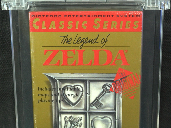 The Legend of Zelda - Classic Series - NES - Nintendo Entertainment System - WATA 9.2 - A+ Seal - Brand New