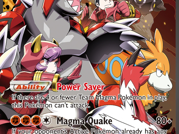 Team Magma's Groudon ex (15/34) [XY: Double Crisis]
