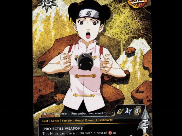 Tenten - n-311 - NM - Unlimited - Foil - Naruto CCG - E1-92