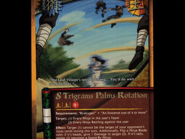 8 Trigrams Palms Rotation - us064 - NM - 1st Edition - Foil - Naruto CCG - D4-343