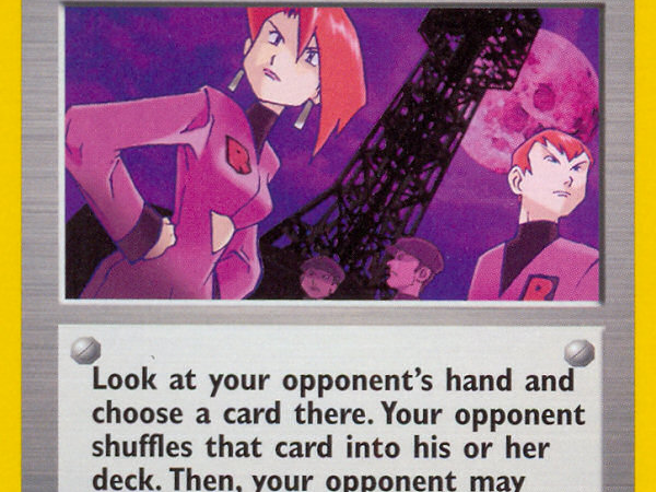 Team Rocket's Evil Deeds (103/105) [Neo Destiny 1st Edition]