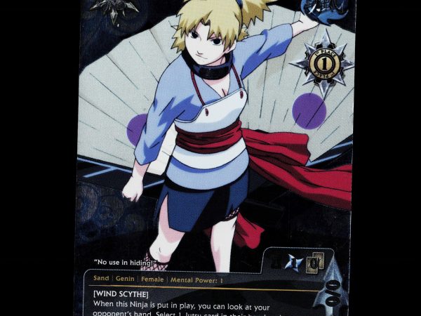 Temari - us-025 - NM - Foil - Promo - Naruto CCG - E1-68