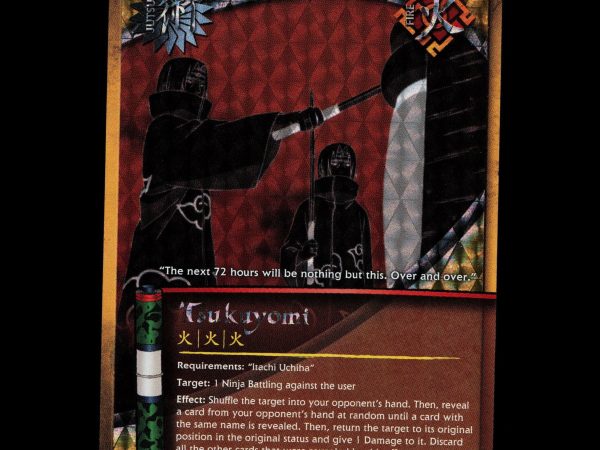 Tsukuyomi - us055 - NM - Foil - Promo - Naruto CCG - E1-110